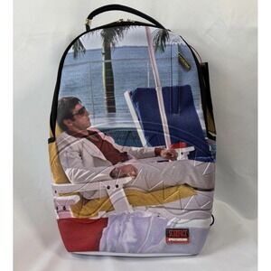 Sprayground SCARFACE TONY MONTANA CHILLIN BACKPACK New
